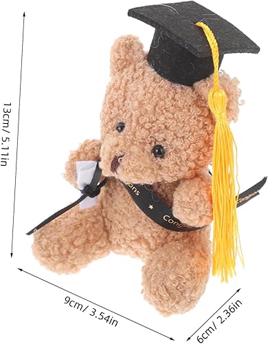 Ipetboom Ours Mini Gradué Chapeau de Décoration de Bouquet Adorable - Nail Gallerys