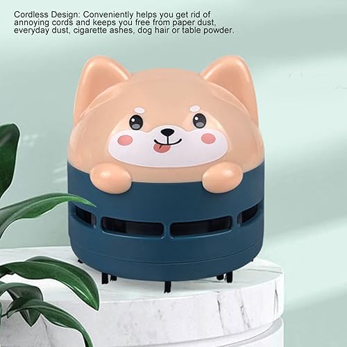 HERCHR Mini aspirateur à miettes, Aspirateur de Table, Mini Nettoyeur de Bureau, Aspirateur de Bureau Mignon, Mignon aspirateur de Bureau pour la Maison, Le Bureau, Les Voitures(Brun) - Nail Gallerys