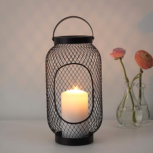 IKEA Ikea Toppig Lanterne pour bougie en bloc, 36 cm, noir - Nail Gallerys
