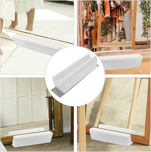 Ipetboom Support De Miroir Complet Support De Miroir De Sol en Pleine Longueur du Miroir en Bois Support De Support D'illustration en Bois De Miroir en Bois 30 Cm / 11. 8 Pouces - Nail Gallerys