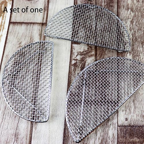 BRIUERG 4X Filet de Tempura Frit en Acier Inoxydable Gril Hamburger Poulet Frit Filet de Graisse Cuisine Japonaise Ardoise Support de Porc A - Nail Gallerys