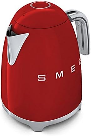 Smeg TSF01RDUK KLF01RDUK | Ensemble grille-pain 2 tranches style rétro années 50 et bouilloire en rouge - Nail Gallerys