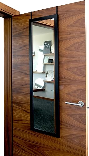 BD ART Miroir Rectangulaire Porte, Couleur Noir 36x126 cm - Nail Gallerys