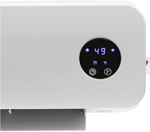 Uniprodo UNI_HEATER_10 Radiateur soufflant mural Radiateur soufflant mural silencieux Radiateur soufflant céramique Soufflant céramique - Nail Gallerys