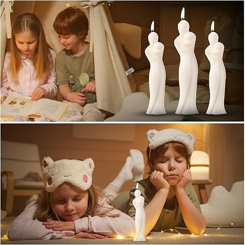 Moule Bougie Silicone 3D Corps Moule à Bougie Diy Moulle a Bougies Silicone Art Moule en Silicone Parfumée pour Bougie Corps pour Bougies Savons Argiles Gâteaux Chocolats Artisanat - Nail Gallerys