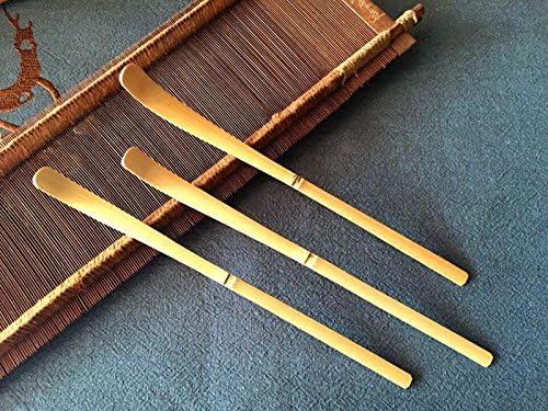 Milopon Lot de 2 cuillères à café en bambou pour matcha 18 x 1 cm - Nail Gallerys