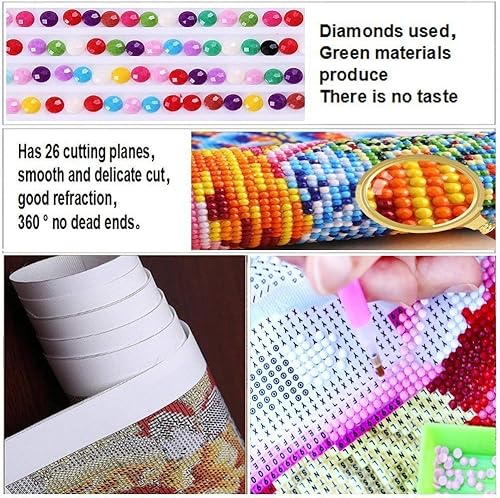 nzhma DIY 5D Diamant Décoration de La Maison Art Broderie Peinture Fairy Tail Anime Image Point De Croix Plein Diamant Cadeau Wall Sticker 40x50 cm - Nail Gallerys