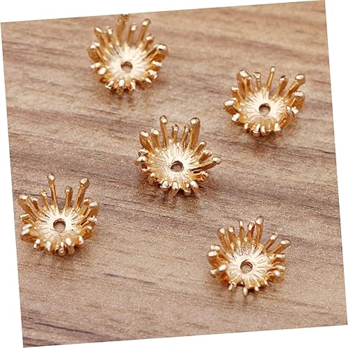 COHEALI Lot De 50 Pendentifs Uniques En Forme De Fleur En Alliage De 14 Mm Pour Projets De Bijoux - Nail Gallerys