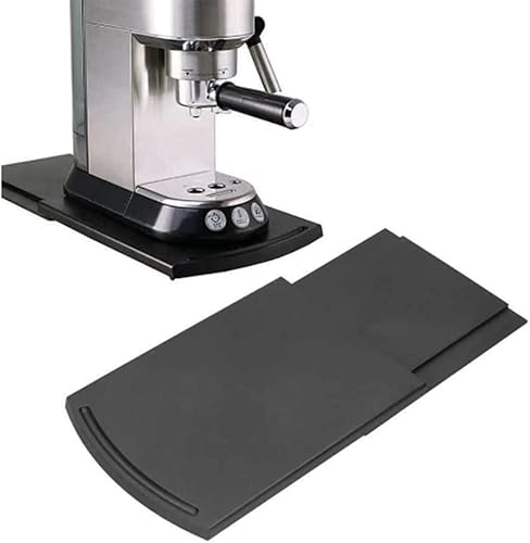 Whisverse Plateau à café mobile polyvalent de 11,3 kg, plateau coulissant pour cafetière, accessoires de cuisine - Nail Gallerys