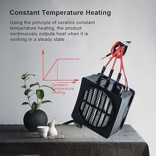 Chauffage électrique Ptc 12v, 150w, 250w, Ventilateur à Température Constante, Incubateur, Pour Voiture, Petit Espace, Pièces D'incubateur(12V 150W) - Nail Gallerys