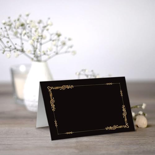 Partycards Marque Place Mariage, Décoration Mariage et Baptême, 50 Pièces A7, Idéal pour Deco Mariage et Marque Place, pour un Mariage Élégant et Raffiné - Nail Gallerys