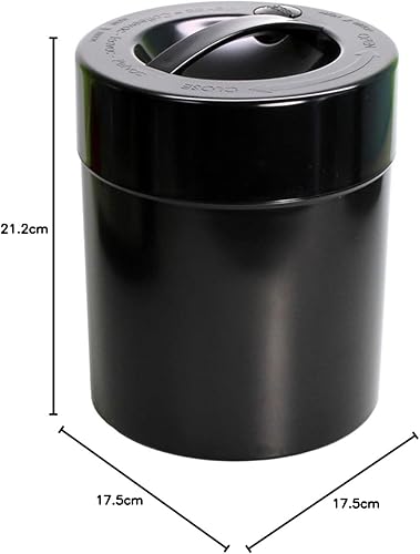 Tightpac America, Inc. Boite KILOVAC Noir 3.8L-1Kg-TightVac - Nail Gallerys