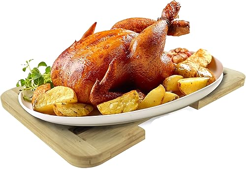 Cook Concept KA2137 Dessous de Plat Extensible 20 à 30 cm Bois Bambou Beige H1,3 x 21,5 x 20 à 30 cm - Nail Gallerys