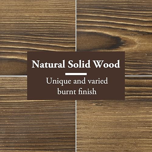 MyGift Lot de 3 porte-bijoux en bois rustique et métal doré - Nail Gallerys