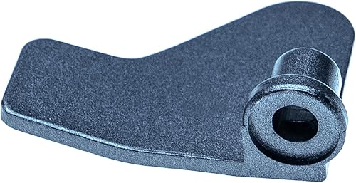 vhbw Crochet pétrisseur compatible avec Kenwood BM260, BM366 machine à pain - Pale, 6,2 x 4 cm, aluminium, gris - Nail Gallerys