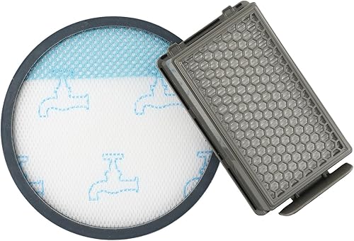 Jotekonoby Kit de filtres pour aspirateur Rowenta RO4825EA XXL & Tefal TW48 Series – Protection du moteur et filtres d'échappement – Prolonge la durée de vie du nettoyeur - Nail Gallerys