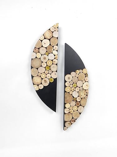 Décoration murale moderne, tableau décoratif en bois, art mural, panneau mural fait main - Nail Gallerys