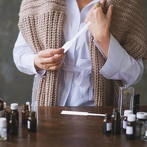 Parfums d'allaitement – Bandes parfumées | Bandes parfumées | 100 x bandes de test en papier d'huiles de pour aromathérapie, bandes de pour - Nail Gallerys