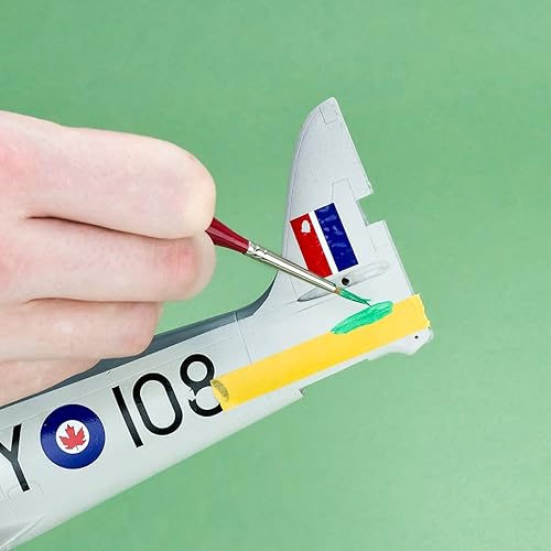 Modelcraft Pinceau en Poils de martre Rouge N°000 - Nail Gallerys