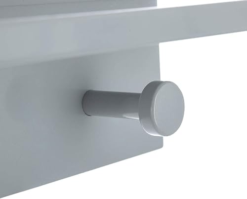 KDO MAGIC - Porte manteau enfant gris personnalisable - Prénom ou message personnalisé - Décoration murale chambre enfant - Nail Gallerys