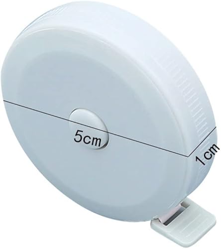 3 pcs Metre Ruban Couture 1.8m Metre Couture Souple Ruban à Mesurer Rétractable Pour Regime Couture Tailleur Couturiere trois couleurs - Nail Gallerys