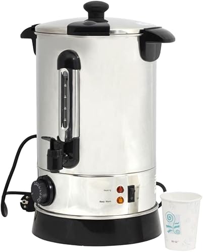 vidaXL Marmitte Style Percolateur 6,8 L Electrique Distributeur Boisson Chaude - Nail Gallerys