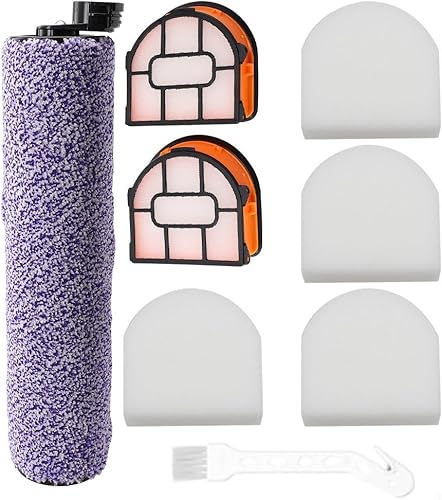 Rouleau brosse et filtres de rechange pour aspirateur pour Shark AW201 WD201 WD200C pour HydroVac Cordless Pro XL 3 en 1, comparé à la pièce WDB1F - Nail Gallerys