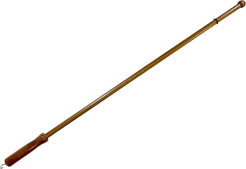 Louis Tellier NCJ02 Canne à Journaux Verni Noyer, Marron - Nail Gallerys