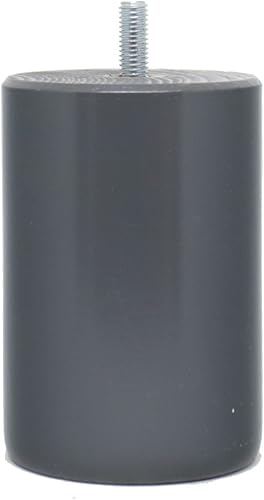 La Fabrique de Pieds Jeu de 4 Pieds de Lit, Bois, Laqué Taupe, 10 x 6 x 6 cm - Nail Gallerys