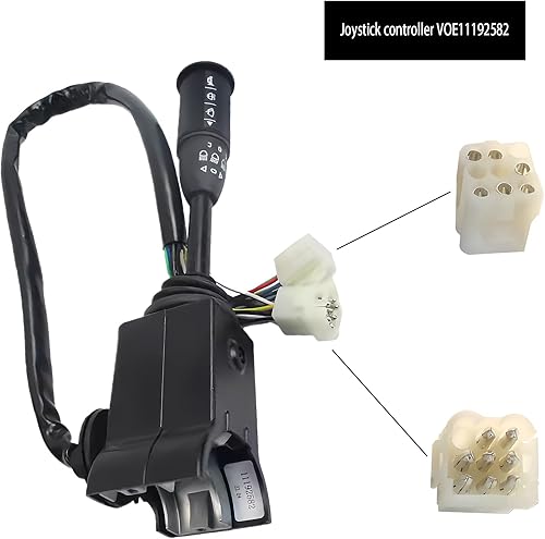 HTYBXM Interrupteur de Colonne VOE11192582, Joystick for Pelle chargeuse sur pneus, Compatible avec Les modèles 5350, 5350B, A20C, A20C, A25, A25B, pièces de Rechange 11192582 - Nail Gallerys