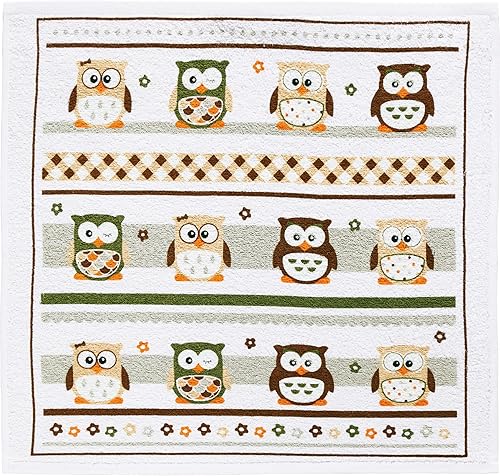 Torchon Lot de 2 Tissu éponge, natur-braun-creme, 50 x 50 cm - Nail Gallerys