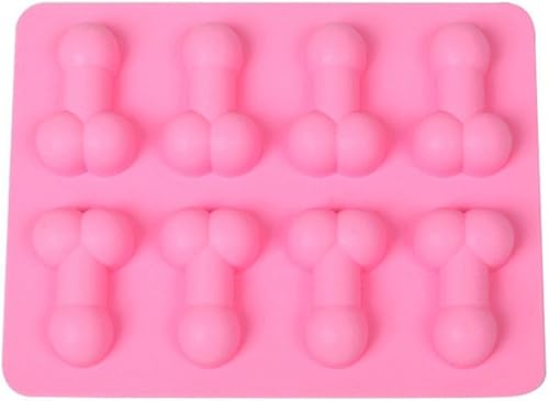 Moule en Silicone de Forme drôle Bac à glaçons Moules à Chocolat pour gâteaux et pâtisseries Fantaisie Moules de Cuisson d'outils Rose d'artisanat en Sucre pour Anniversaire de fête - Nail Gallerys