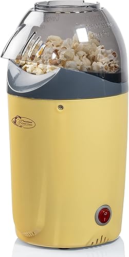 Bestron Machine à pop-corn à air chaud jusqu'à 50 g de maïs à pop-corn pour pop-corn en 2 minutes sans graisse 1200 W Vert menthe - Nail Gallerys