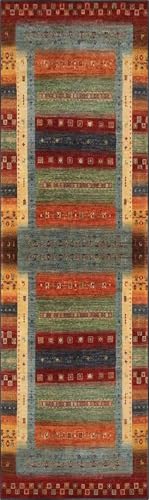 WAWFONG Tapis Couloir Long, Tapis Passage Poil Ras, Tapis de Cuisine Devant ​Evier, Antidérapant Lavable Tapis D'entrée, 70 x 400 cm Tapis de Porte d'intérieur et d'extérieur, Descente de Lit Chambre - Nail Gallerys