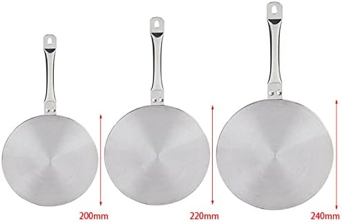 Adaptateur à Induction Avec Plaque d'Adaptation de 20 cm, 22 cm et 24 cm - Diffuseur de Chaleur Avec Poignée Pour Plaques à Induction - Nail Gallerys