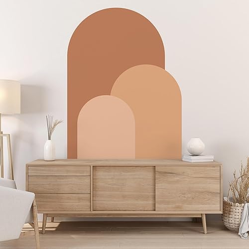 Lumalea Stickers Arches - Design 3617689704760 - Adhésif Mat - Largeur 80 x Hauteur 150 cm - Nail Gallerys