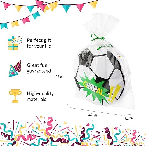 MagicPinatas Piñata Football – Piñata Ballon à remplir pour garçon – Jeu festif avec bonbons & jouets – Cadeau original prêt à offrir – Déco d’anniversaire pour enfants & adultes - Nail Gallerys