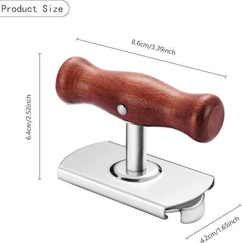 Ouvre Bocal Sans Effort Ouvre Bouteille Manuel Manche En Eucalyptus, Réglable, Pour Ouvrir Capsules Bouteilles Différentes Tailles, Pour La Maison, Pique-Nique, Cuisine, Bar - Nail Gallerys
