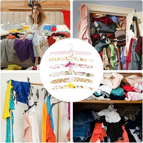 Cintres À Vêtements Rembourrés en Satin pour Femmes Vêtements, Cintre De Robe en Soie, Cintres De Haut avec Crochet Pivotant Anti-Rust - Nail Gallerys