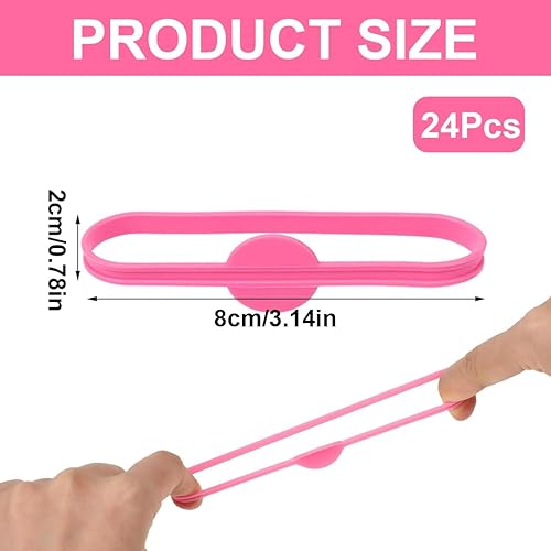 WeddHuis Marqueur de Verre Silicone Réutilisable Marqueur de Vin pour Verre à Boire Flûte Cocktail Bar Party Décoration (Colorée) - Nail Gallerys