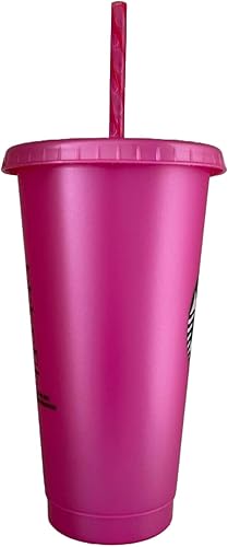 STARBUCKS Tasse froide réutilisable et écologique pour l'été 2025 - Rose - 710 ml - Nail Gallerys