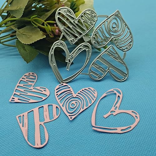 X-Institute Metal Love Heart Cutting Die Pochic pour Le Modèle Coupe Papier Créatif Modèles Merveilleux Cadeaux pour Adolescents Garçons Gir - Nail Gallerys