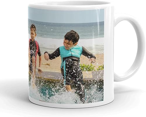 selfiemania-Mug à personnaliser avec Photo, Logo, Texte - Cadeau d' Anniversaire, fête, souvenir, Tasse personnalisable - Nail Gallerys