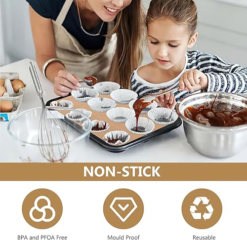 Tapis de cuisson réutilisable en silicone - 30 cm x 2,5 m - Découpable - Revêtement antiadhésif - Sans BPA - Qualité alimentaire - Pour four, friteuse à air, lave-vaisselle - Nail Gallerys