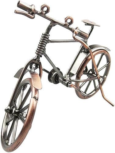 Modèle de Bicyclette en métal, décoration de Bicyclette décorative Vintage en Fer Art, décoration de Sculpture de modèle de Bicyclette, Petit Cadeau pour Les Cyclistes (19 * 6.5 * 12cm) - Nail Gallerys