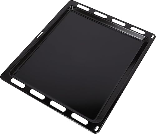 sparefixd Plaque de cuisson pour four BEKO en émail noir 44 x 37 cm - Nail Gallerys