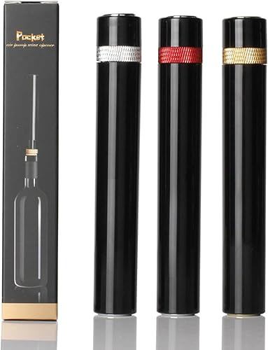 Tire-bouchon portable en acier inoxydable avec pompe à air pour les amateurs de vin, fête, décapsuleur - Nail Gallerys