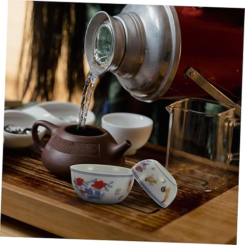UPKOCH Lot de 2 Tasses à Thé en Céramique Peintes à La Main Style Kung Fu Style Chinois pour La Maison Et Le Bureau 2 Pièces - Nail Gallerys