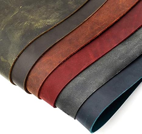 TIVAS Cuir de Peau de Cheval 2,0 mm Cuir au Tannage végétal Cuir ciré Cuir Style rétro - Nail Gallerys