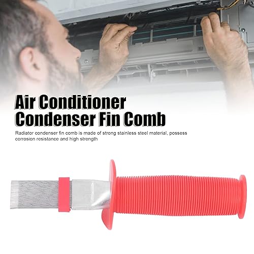 Peigne à Ailettes de Condenseur de Climatiseur, Brosse de Nettoyage D'ailettes Nettoyeur D'ailettes de Climatiseur Brosse de Nettoyage de Serpentin de Réfrigérateur Brosse de - Nail Gallerys